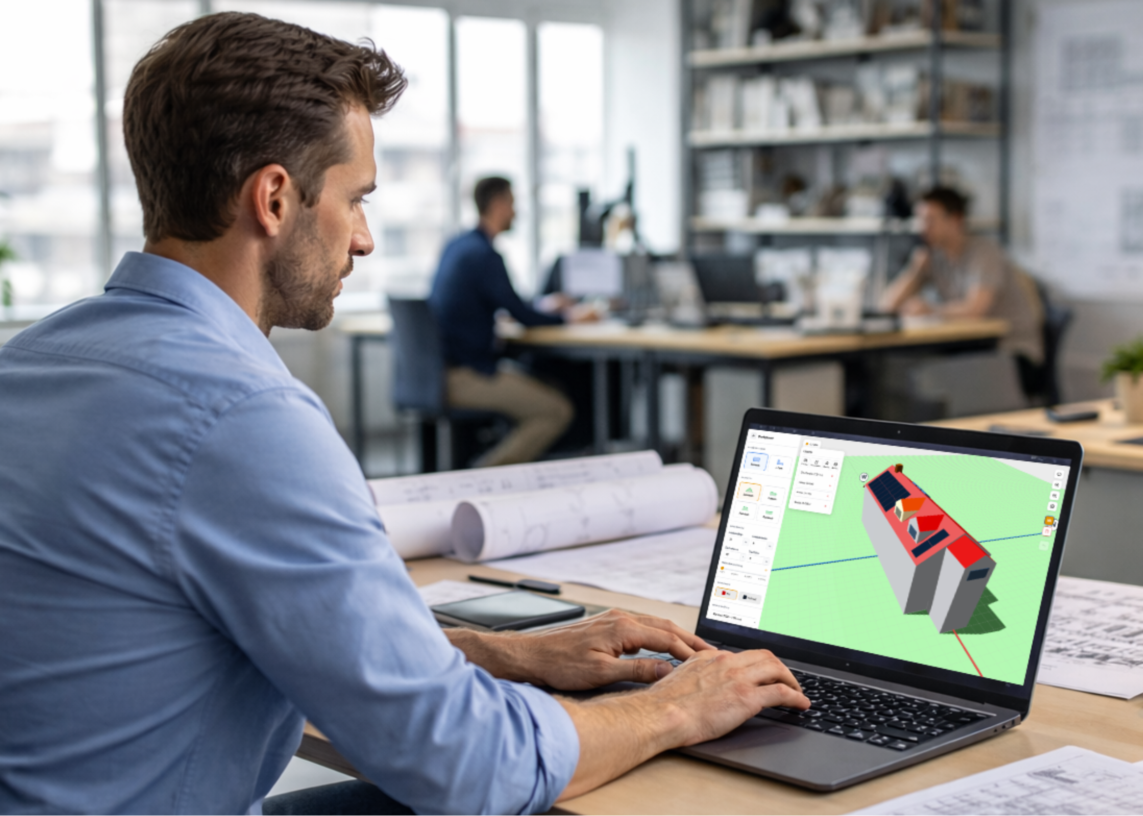 Laptop Dachplaner